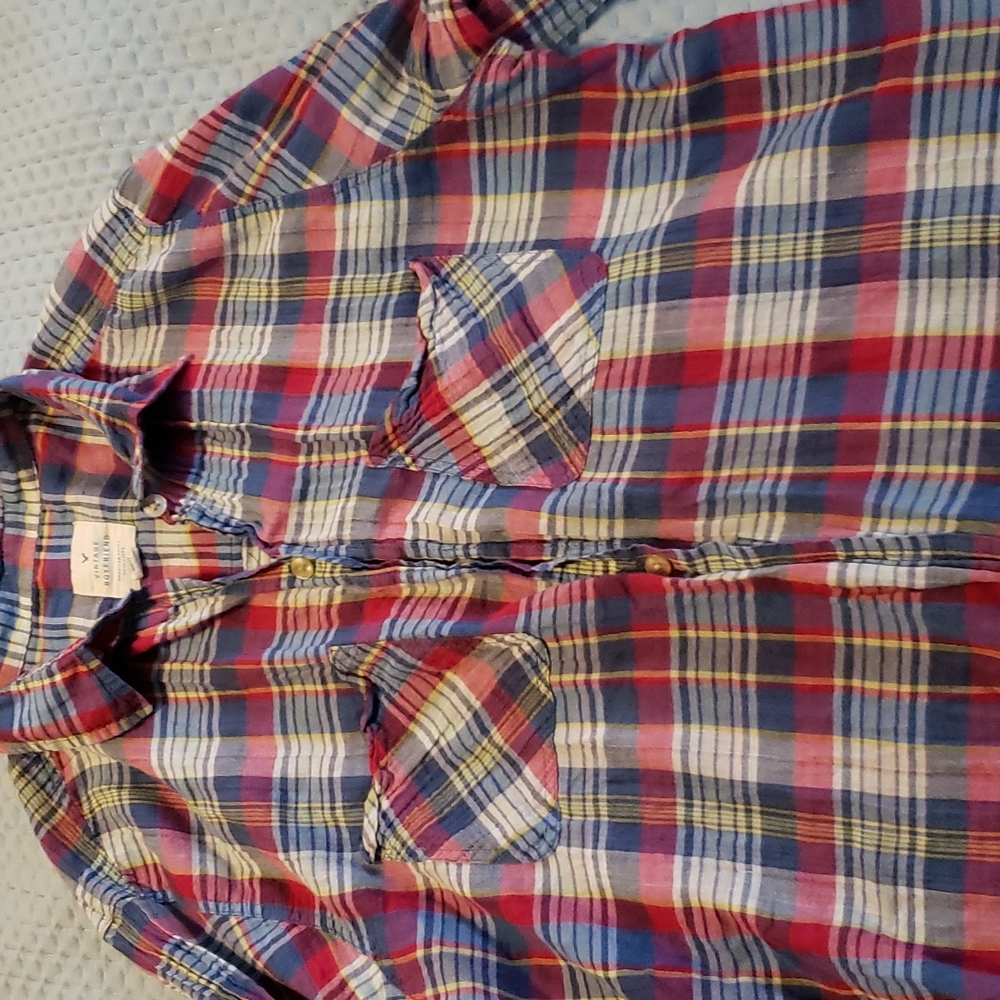 Get all 4 American Eagle flannels for 1 price